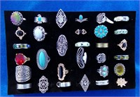 Assorted Styles & Size of Fashion Rings