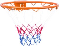 $40  Rakon Basketball Rim & Net  Indoor  18'