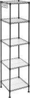 4 Tier Shelving Unit  4 Layer Iron Storage and