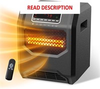 $66  1500W Indoor Heater  Infrared  Thermostat