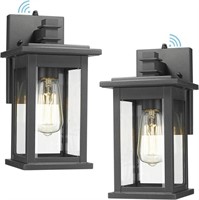 $100 HWH 2 Pack Exterior Wall Sconce Lanterns