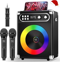 $100  MusyVocay Karaoke Machine  2 Mics  Bluetooth