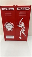 Vintage baseball card Locker card holder