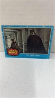 1977 Star Wars #45 the light Sabre trading card