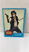 1977 Star Wars Han solo trading card #58