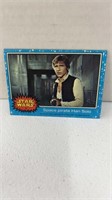 1977 space pirate, Han Solo #4 trading card