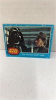 1977 Star Wars, villainous Darth Vader #7 card