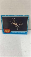 1977 Star Wars battle in Outer space #53 card