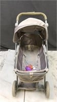 2 Disappearing Bottles In Baby Doll Stroller *read