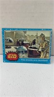 1977 Star Wars the droids are reunited #12 card