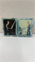 Two 1980 Star Wars Luke Skywalker cards