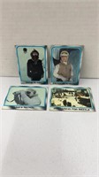Four 1980 Star Wars battle for Hoth cards