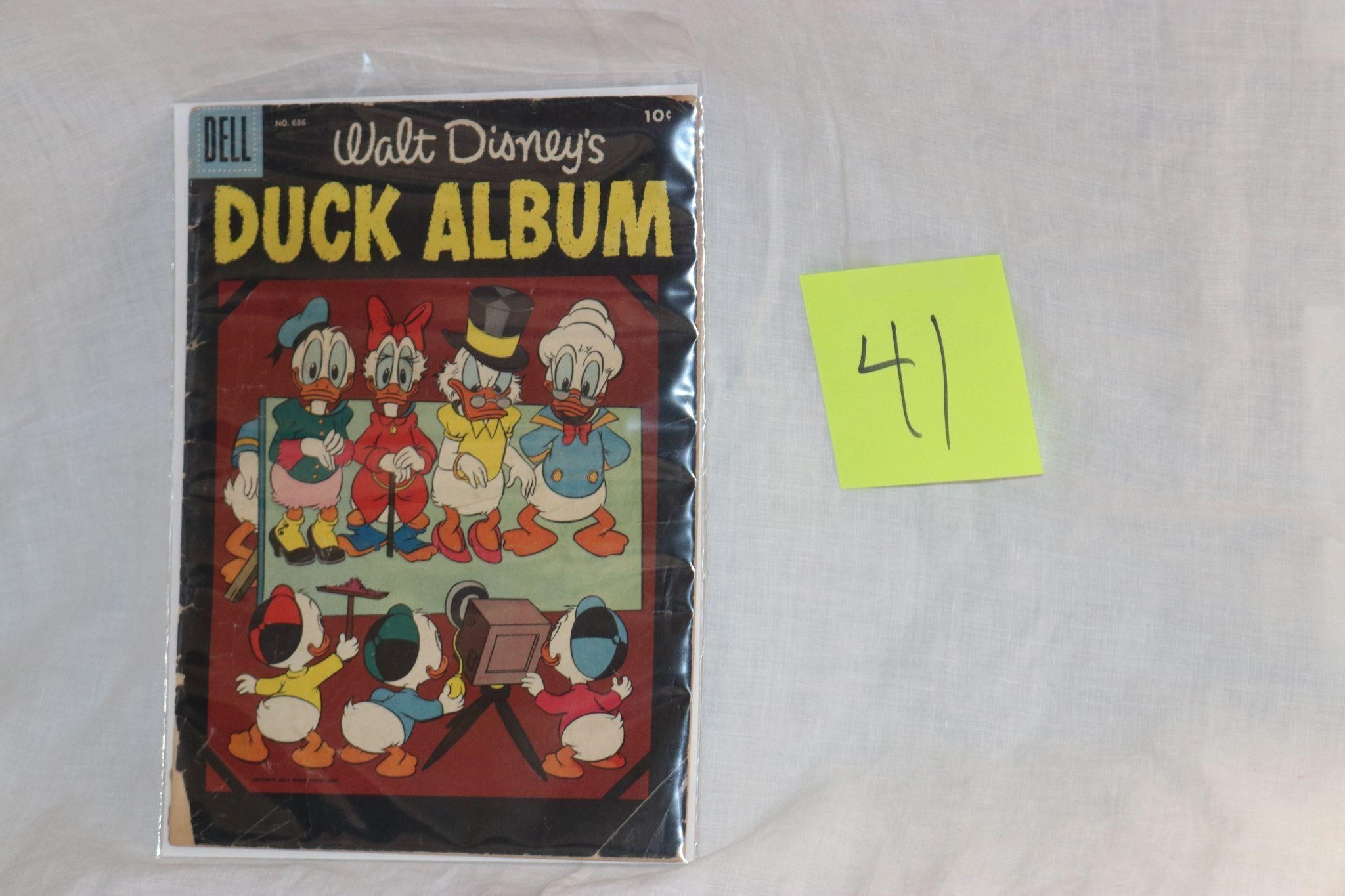 1956 Walt Disney Duck Album Comic