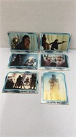 Six Star Wars trading cards, 1980