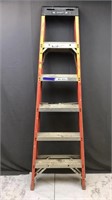 Werner 6ft Step Ladder Nonconductive Fiberglass