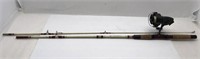 2pc True Temper 7' Rod W/ 600 Heavy Duty Reel