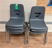 9 Gray Chairs