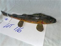 WEIGHTED WOODEN FISH