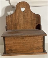 Wooden Mail Cabinet