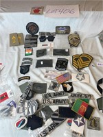 MILITARY PATCH  LOT