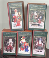 Assorted Collectible Santas