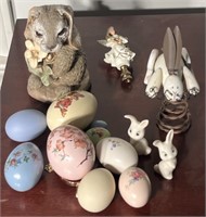 Assorted Rabbits And Eggs