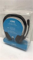 New Usb Computer Headset W/ Noise Canceling Mic