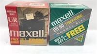 (2) 7packs Sealed Maxell Ur 60 Audio Cassettes