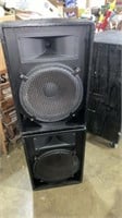 (2) T&J SOUND 15-in stage monitors, WORKING cond.