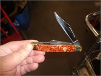 CROWING ROOSTER 3 BLADE POCKET KNIFE