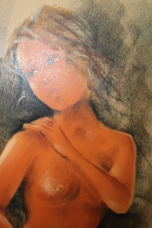 M/C Nude Art Painting