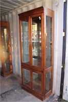 Beveled Glass Display Cabinet / Showcase
