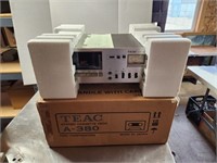 TEAC Cassette Deck A-380 looks new in box