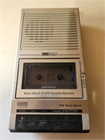 Sears 564-21675050 cassette recorder. Untested.