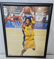 Kobe Bryant Signed Photo PSA Certified 17x21