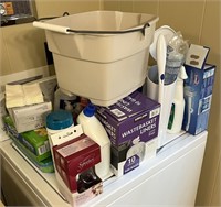 Assorted Laundry And Cleaning Supplies