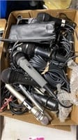 Assorted stage / music microphones as is Sony,