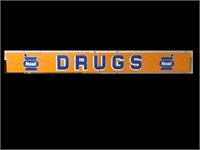 VERY MINT ORIGINAL REXALL DRUGS STORE PORCELAIN