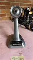 Muzak model 252 microphone & stand as is