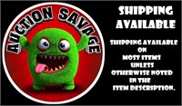 AUCTION SAVAGE - SHIPPING AVAILABLE