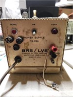 BRS/LVE PS-024 Power Supply. Powers on.
