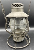 Antique AD Lake Oil Lamp