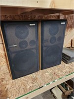 Pioneer 3 way Loud Speakers CS G304a 15x26x10