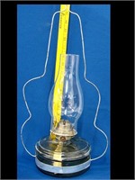 HANGING KEROSENE STORE LAMP