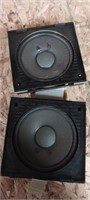 Unknown make and model speakers (as is)