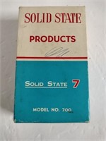 Solid state 7 model number 700 transistor radio