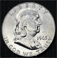 1963-D Franklin
