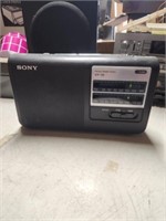 Sony ICF-38 AM/FM. Untested.