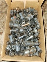 Lot of vacuum tubes, RCA, Admiral, Compactron,