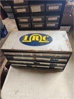 IRC shop organizing cabinet. Contains assorted